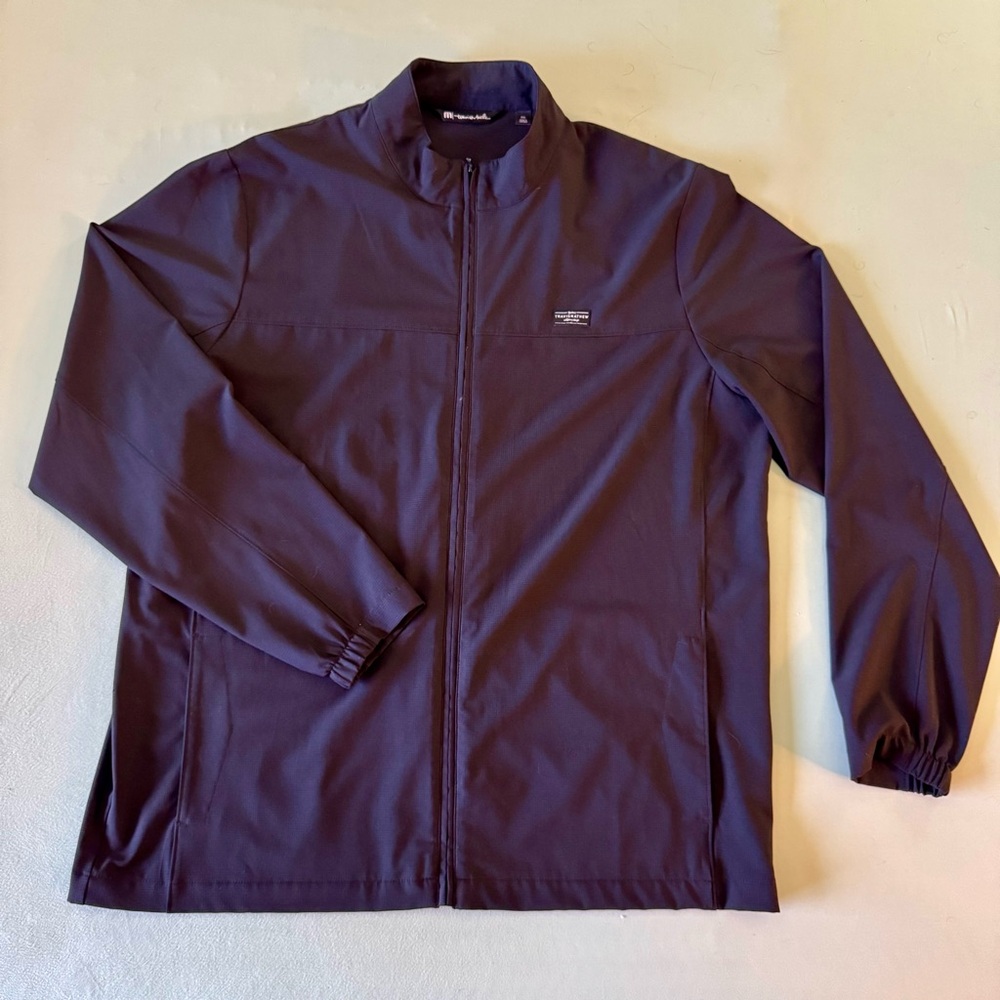 Travis Mathew Black Stretchy Golf Jacket